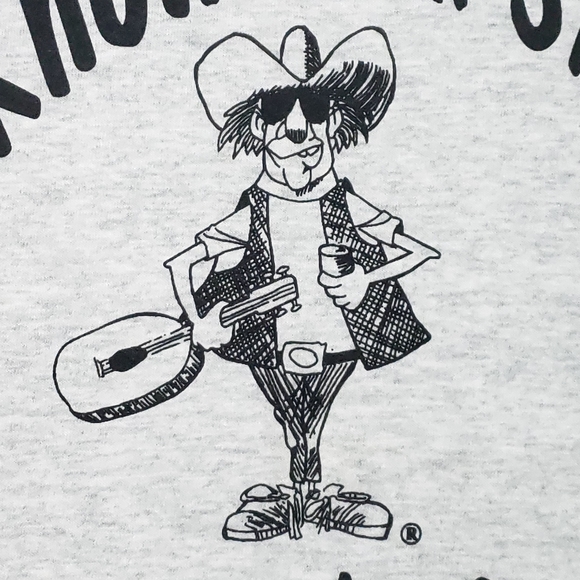 Vintage 90s I Know Jack Shit Funny Schitt Family Story Smokies T-shirt Humor - Picture 3 of 7